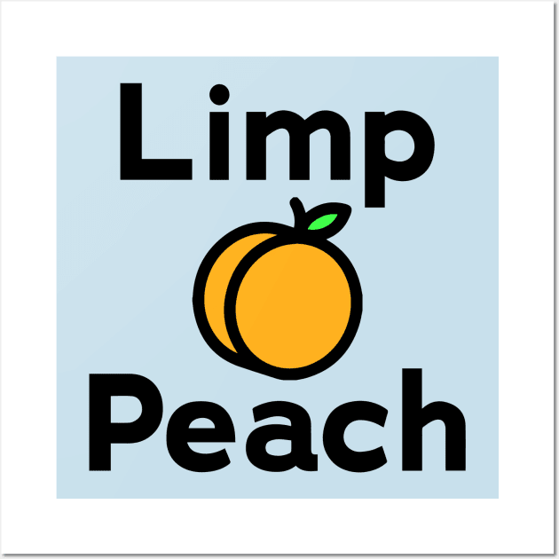 Limp Peach Wall Art by acurwin